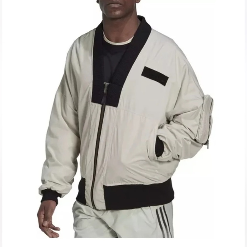 Adidas Men’s Parley bomber jacket. NWT. Retail 180‎
